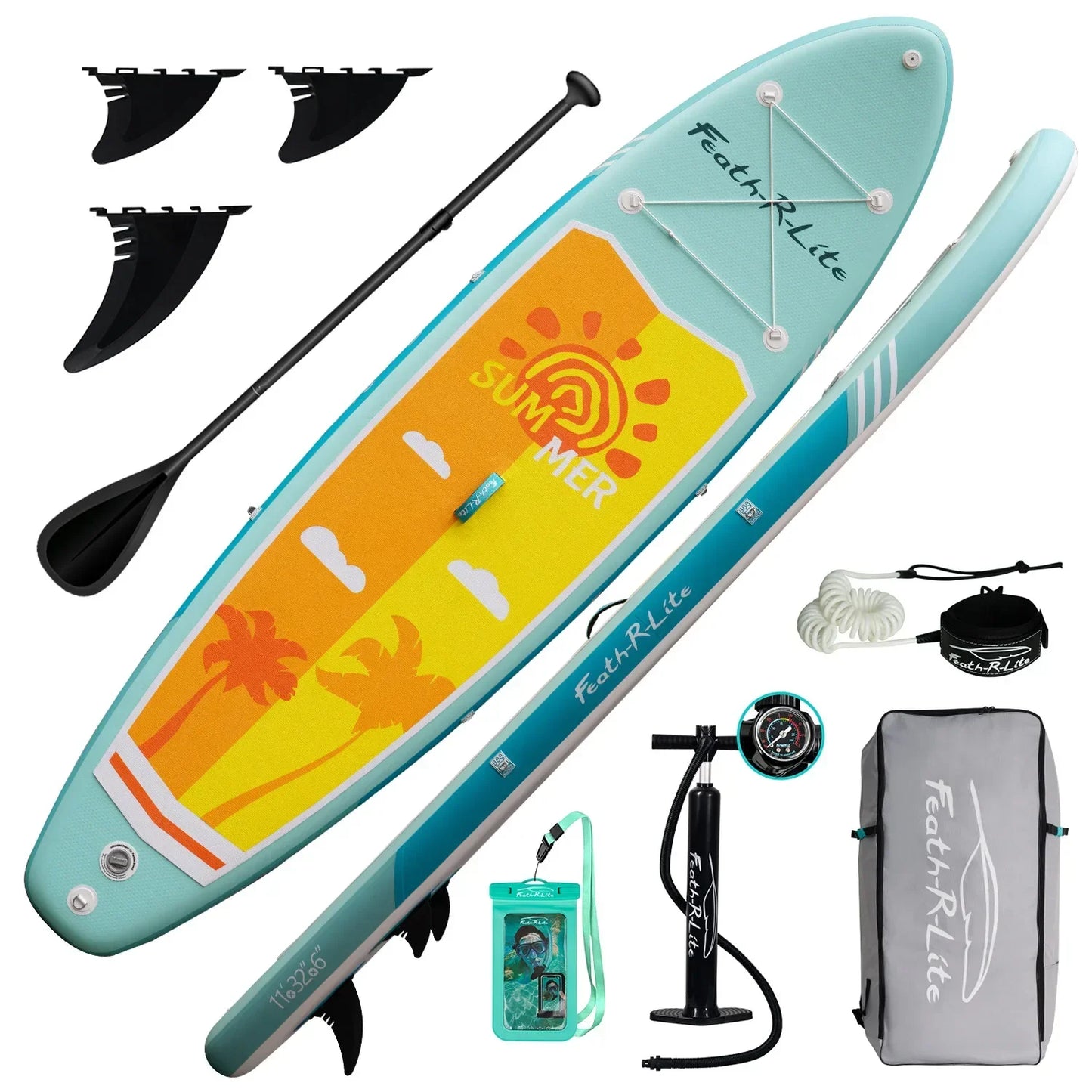 Beginner Portable Thickened Inflatable PVC Paddle Board