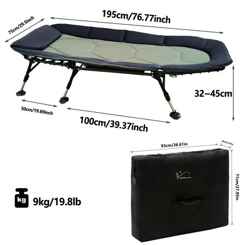 Travel Bed - Compact Ultralight Folding Camping-Cot