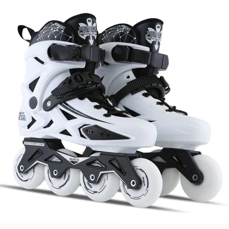 Unisex 4 Wheel Free Skate Inline Roller Blades