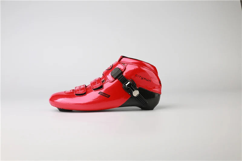 Advanced Carbon Fiber Inline Speed Skates - 7075 Alloy CNC Frame | 85A Durable PU 110mm 100mm 90mm Roller Wheels