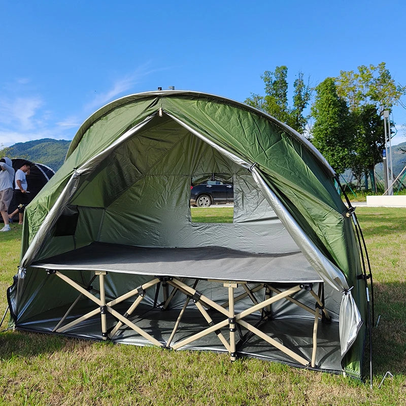 Multifunctional 1 Person Folding Tent Cot for Adults, COT BED Not Included