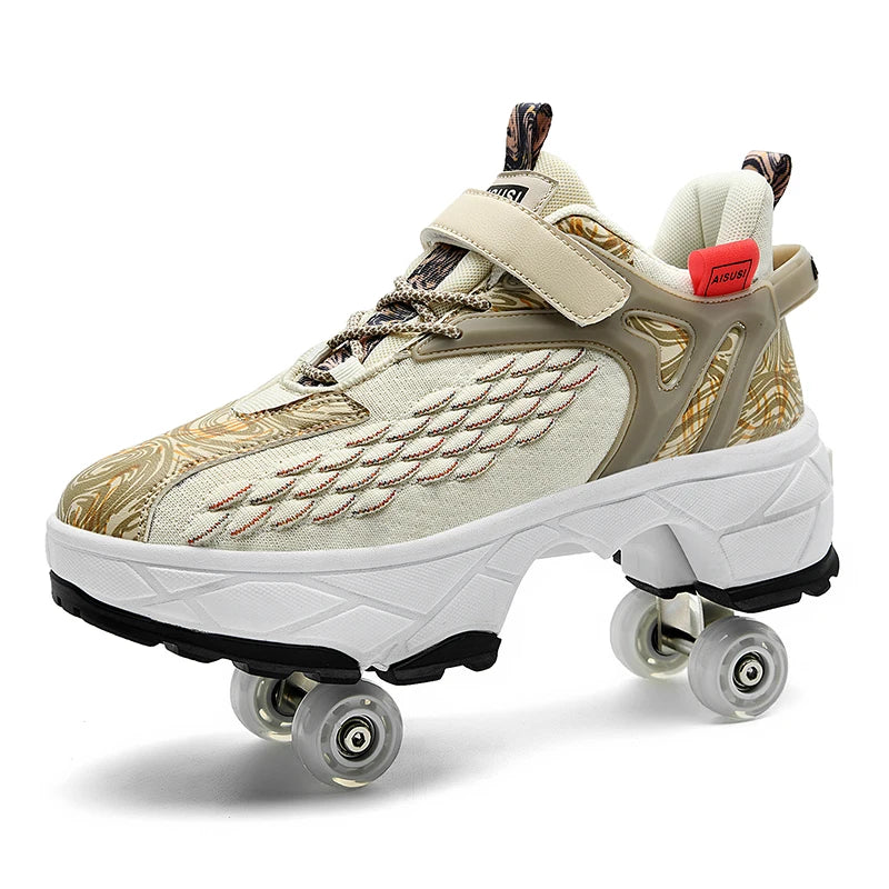 Cartoon Roller Sneakers (Heelys)