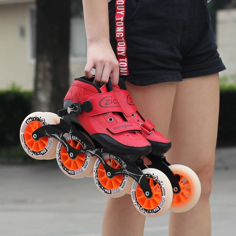 Carbon Fiber Outdoor Inline Racing Speed Skates