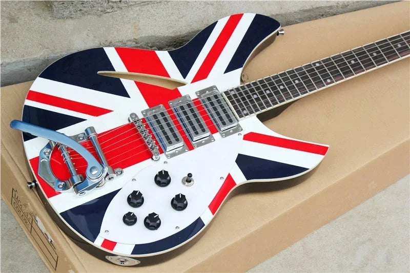 Flyoung Semi Hollow Maple Body 6 Strings Electric Guitar