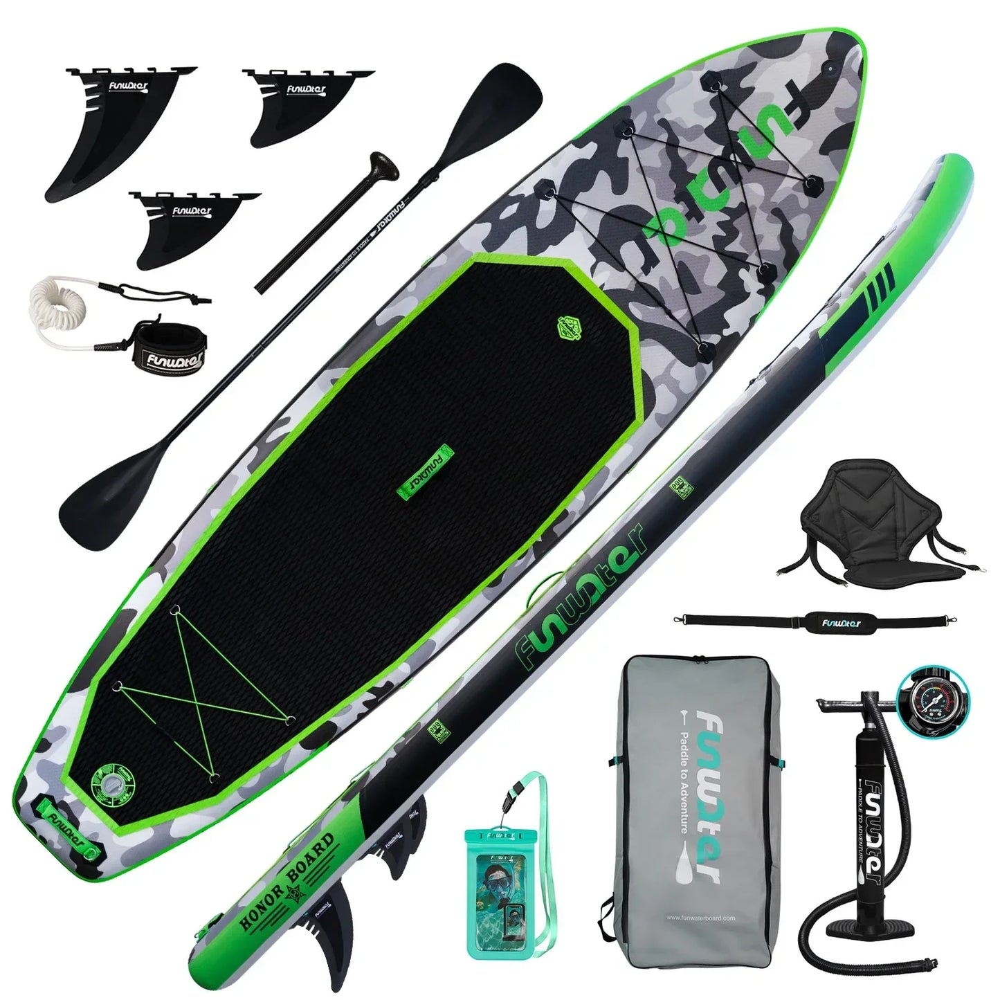 Beginner Portable Thickened Inflatable PVC Paddle Board