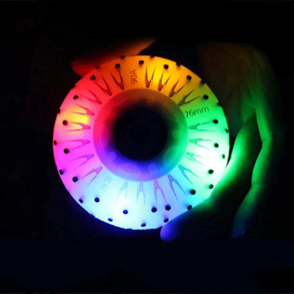 1PCS Indoor/Outdoor Colorful Quad Roller Skate Wheels