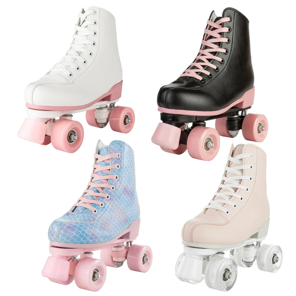 Beginner Stylish Dance Quad Roller Skates