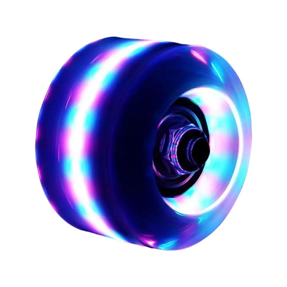 Luminous Quad Roller Skates PU Wheels