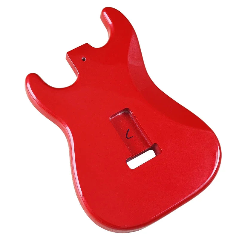 DIY Poplar Wood ST High Gloss Finished Guitar Body