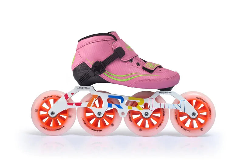 Outdoor Speed Racing Long Street Trace Asphalt Road Inline Speed Skates Shoes Carbon Fiber Adults Kids Sport Roller Patines EU48