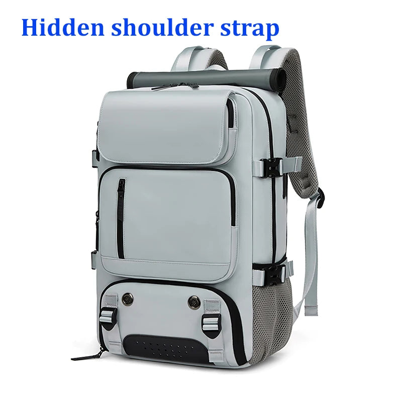 16 inch Waterproof Business Laptop Backpack with Shoe Bag