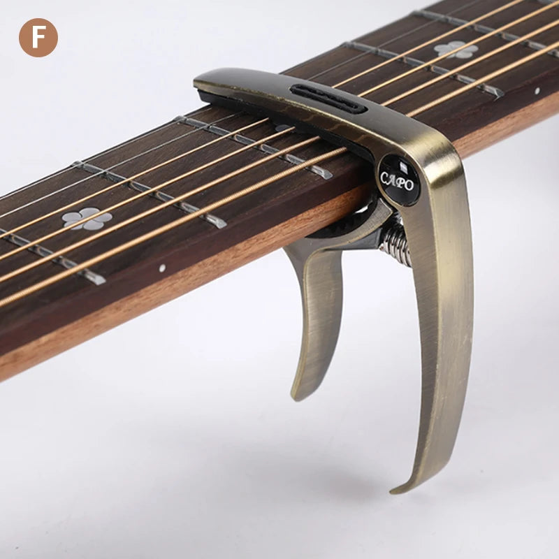 Metal Guitar Capo for Acoustic/Electric/Classic Trigger Change Tune Key Clamp