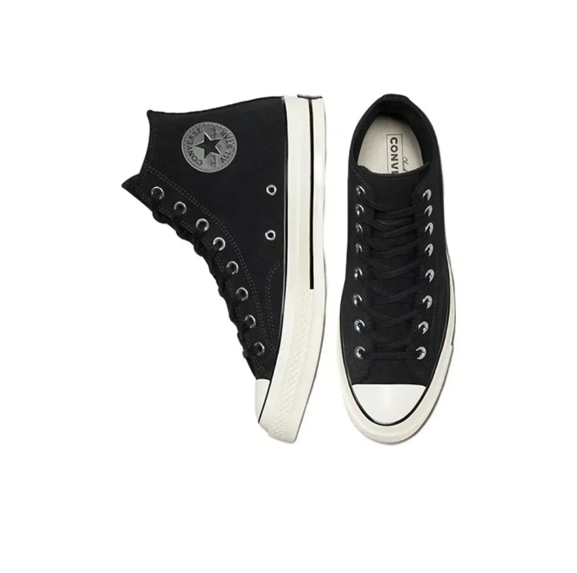 Unisex Converse 1970s Skateboarding Wear-resistant Vintage High-top Sneaker Black