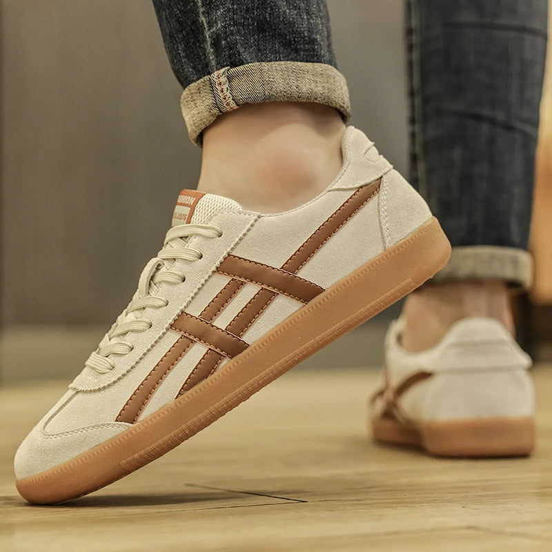 Men's Genuine Leather Casual Retro Flats