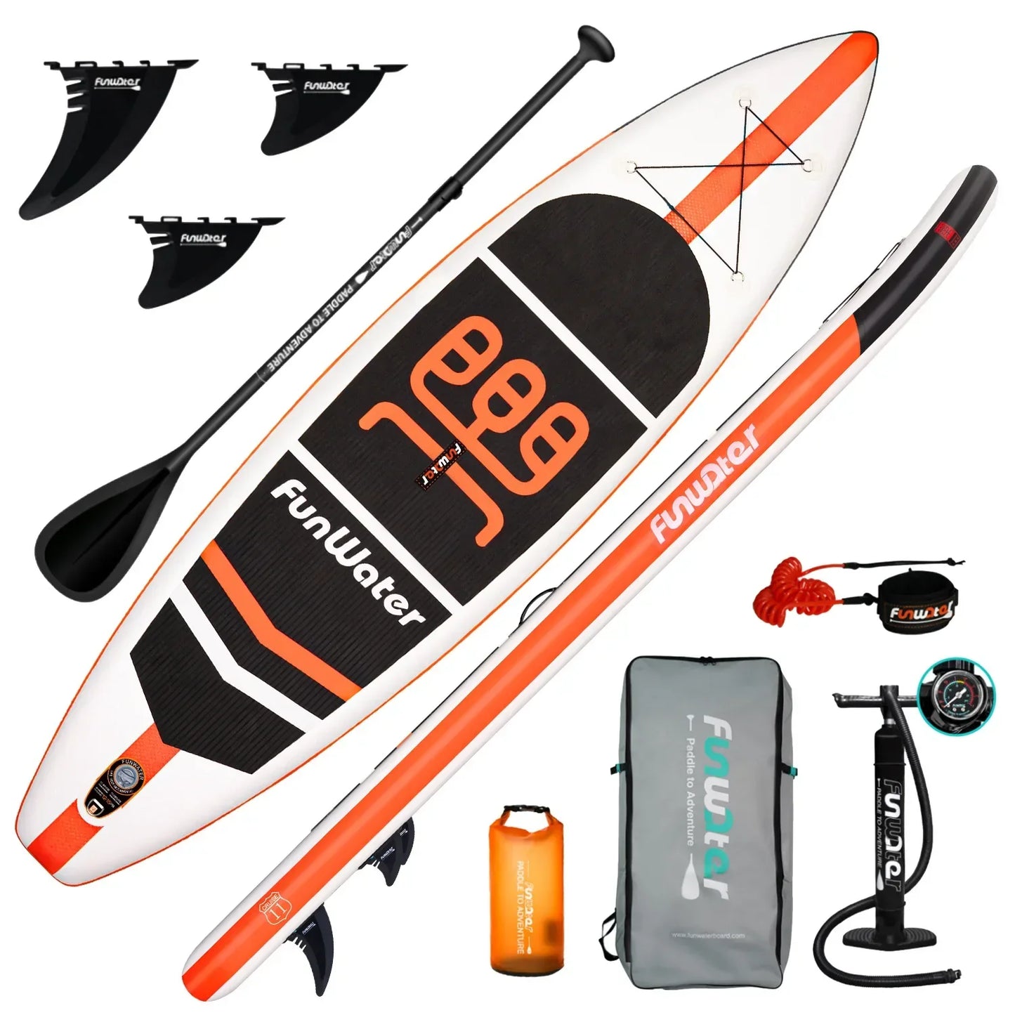 Beginner Portable Thickened Inflatable PVC Paddle Board