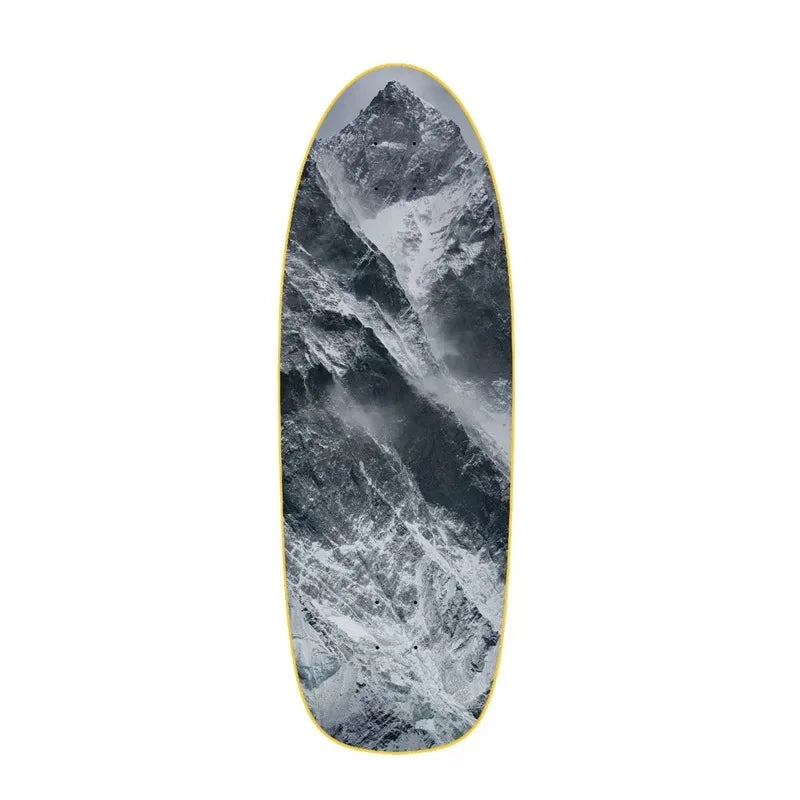 30 Inch 7-Tier Maple Board Cruiser Surf Skate Deck 76X26CM