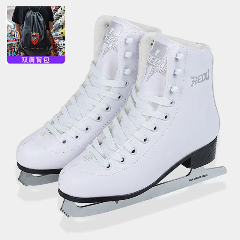 Genuine Leather Ice Figure Skates