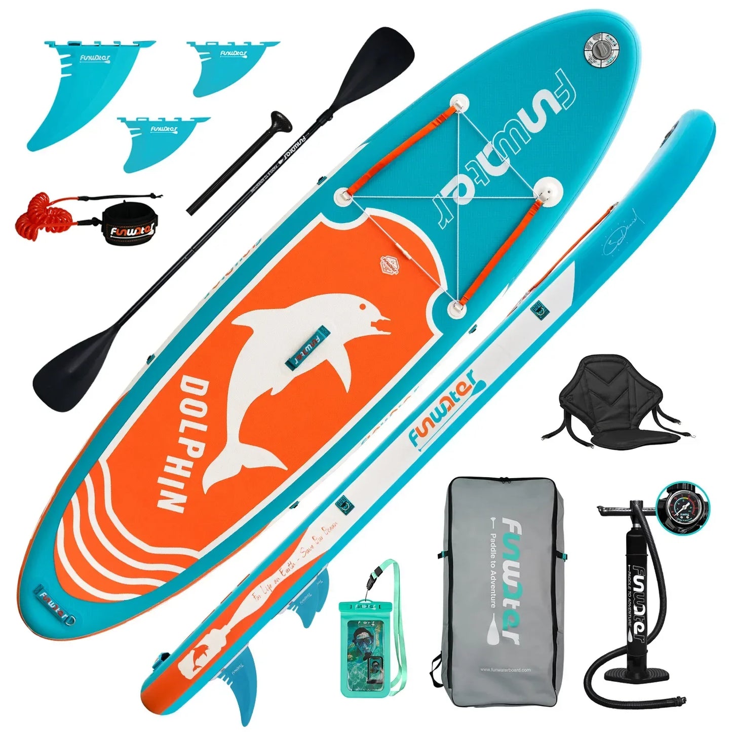 Beginner Portable Thickened Inflatable PVC Paddle Board