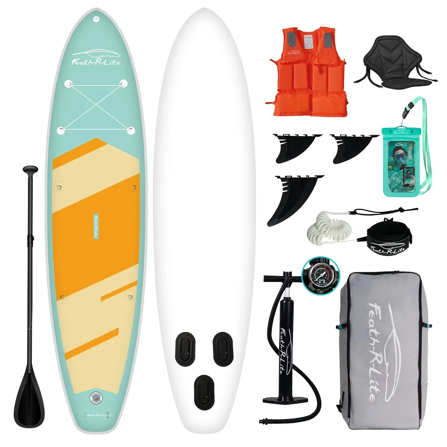 Beginner Portable Thickened Inflatable PVC Paddle Board