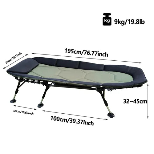 Travel Bed - Compact Ultralight Folding Camping-Cot