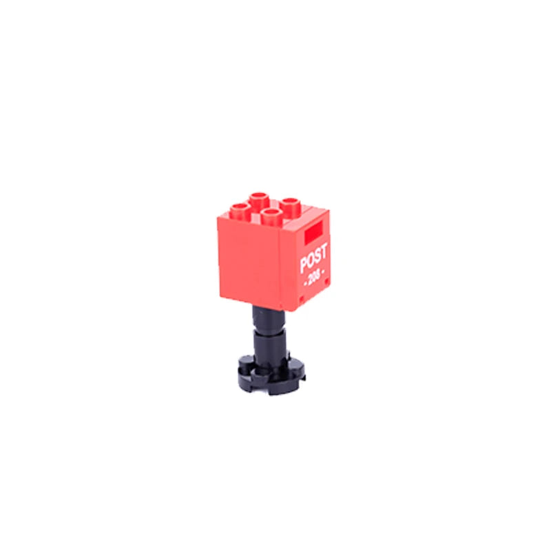 Miniature recreational block toy pieces
