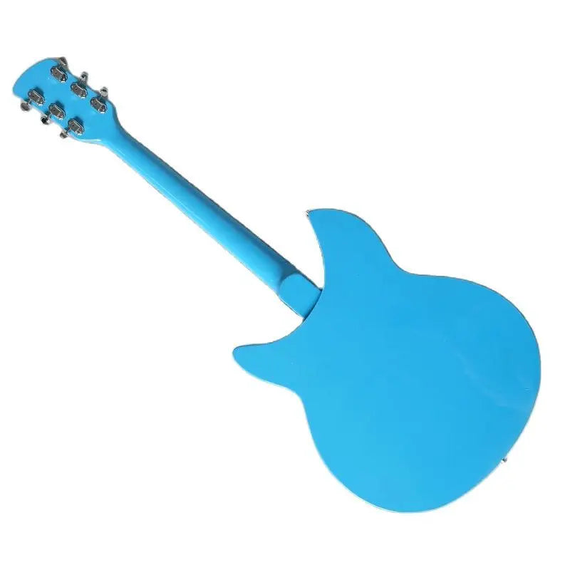 360° Painting 6-string Hollow Electric Guitar (22 Frets & Humbucker Pickups)