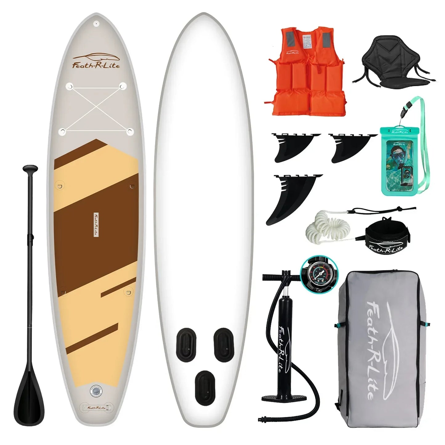 Beginner Portable Thickened Inflatable PVC Paddle Board
