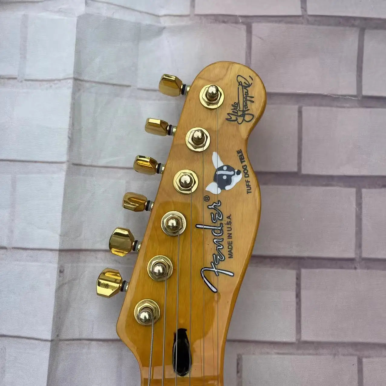 6-chord TL Electric Guitar, Sunset colored body