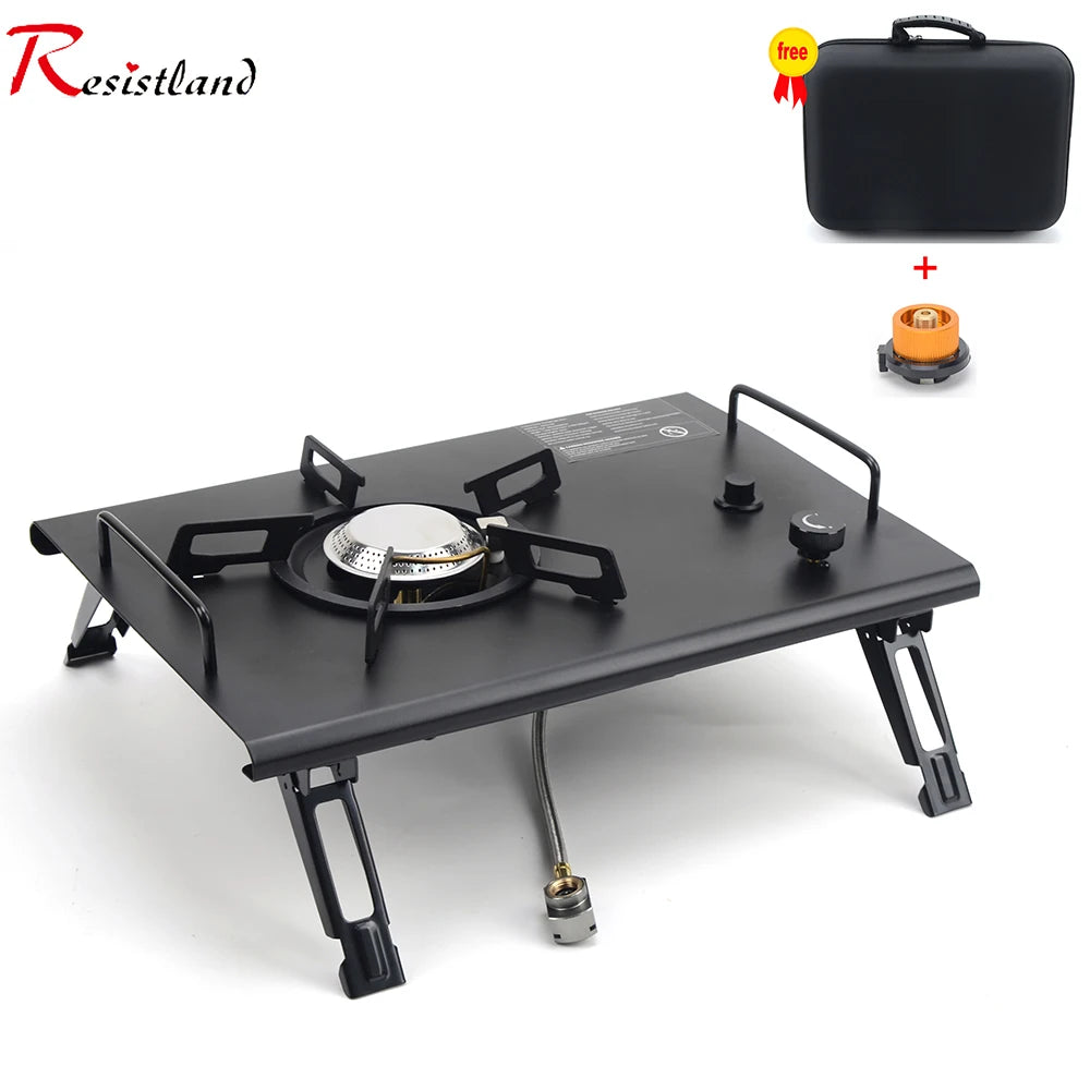 Multifunctional Camping Table, Gas Stove & BBQ Grill Sold Separately