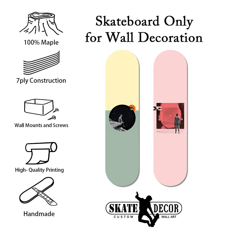 Decorative Skateboard Art