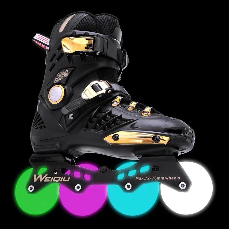 Unisex 4 Wheel Free Skate Inline Roller Blades