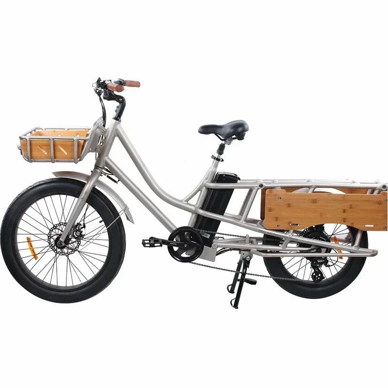 Vintage 500w 24'' Electric Cargo Ebike