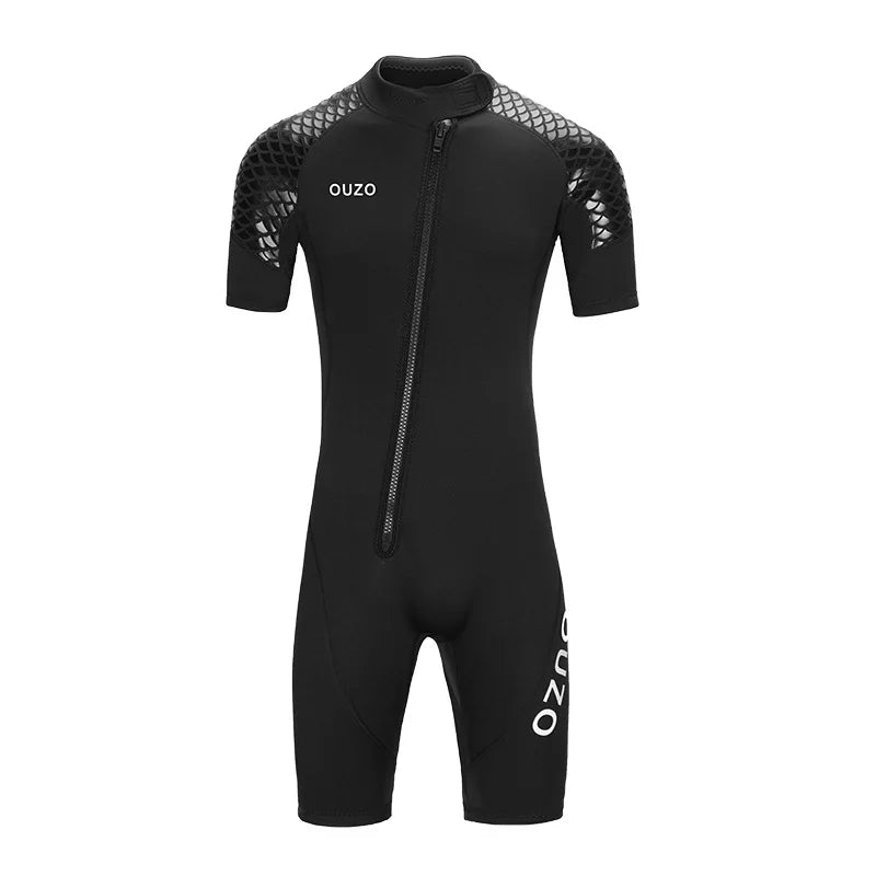 Unisex 3mm Short-Sleeved Full Body Wetsuits
