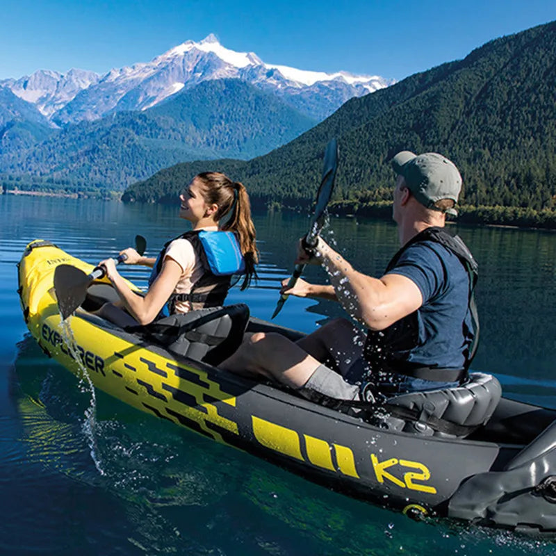 INTEX 68307 Inflatable Rafting Kayaker With Seats