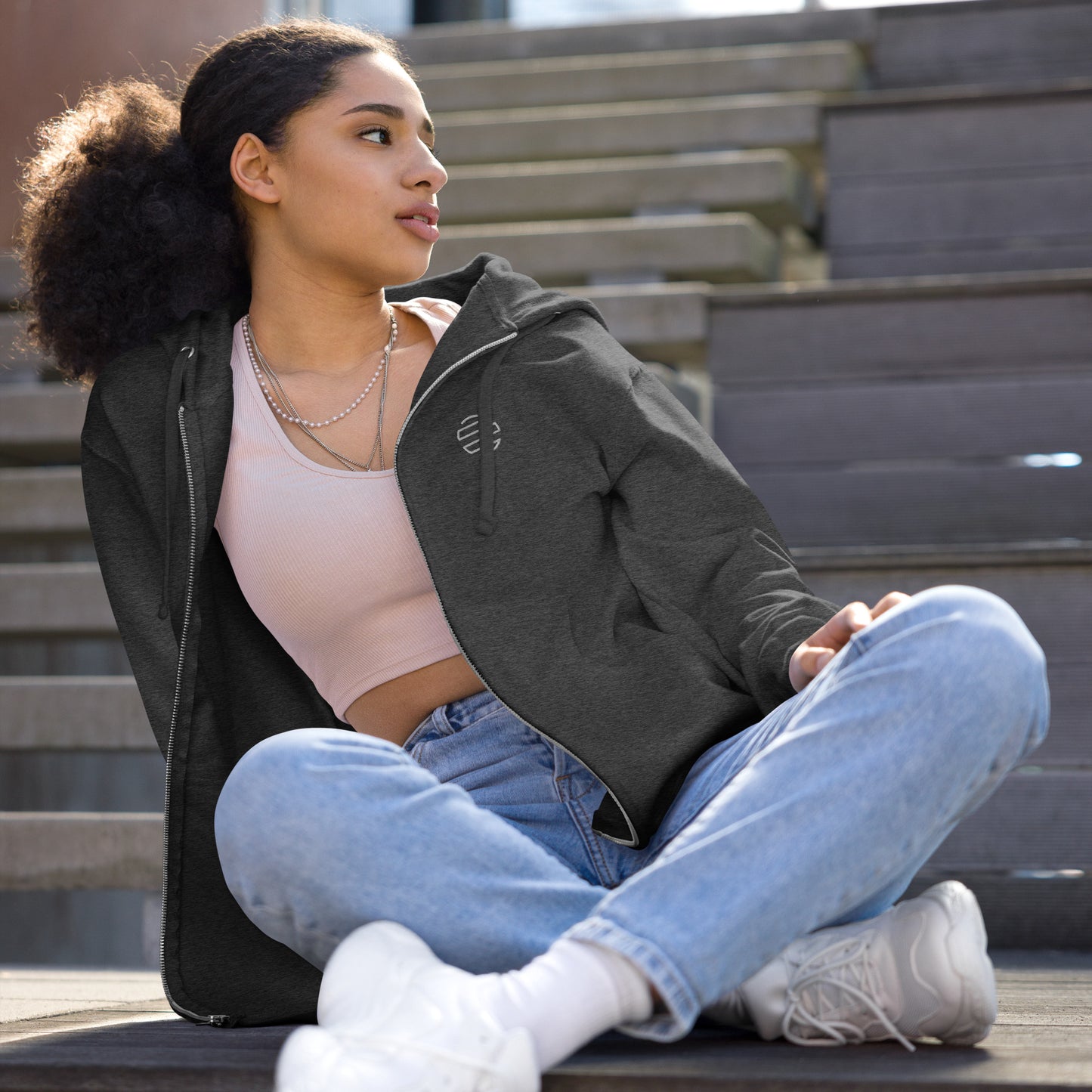 Original Era Classic Fleece Unisex Zipper hoodie