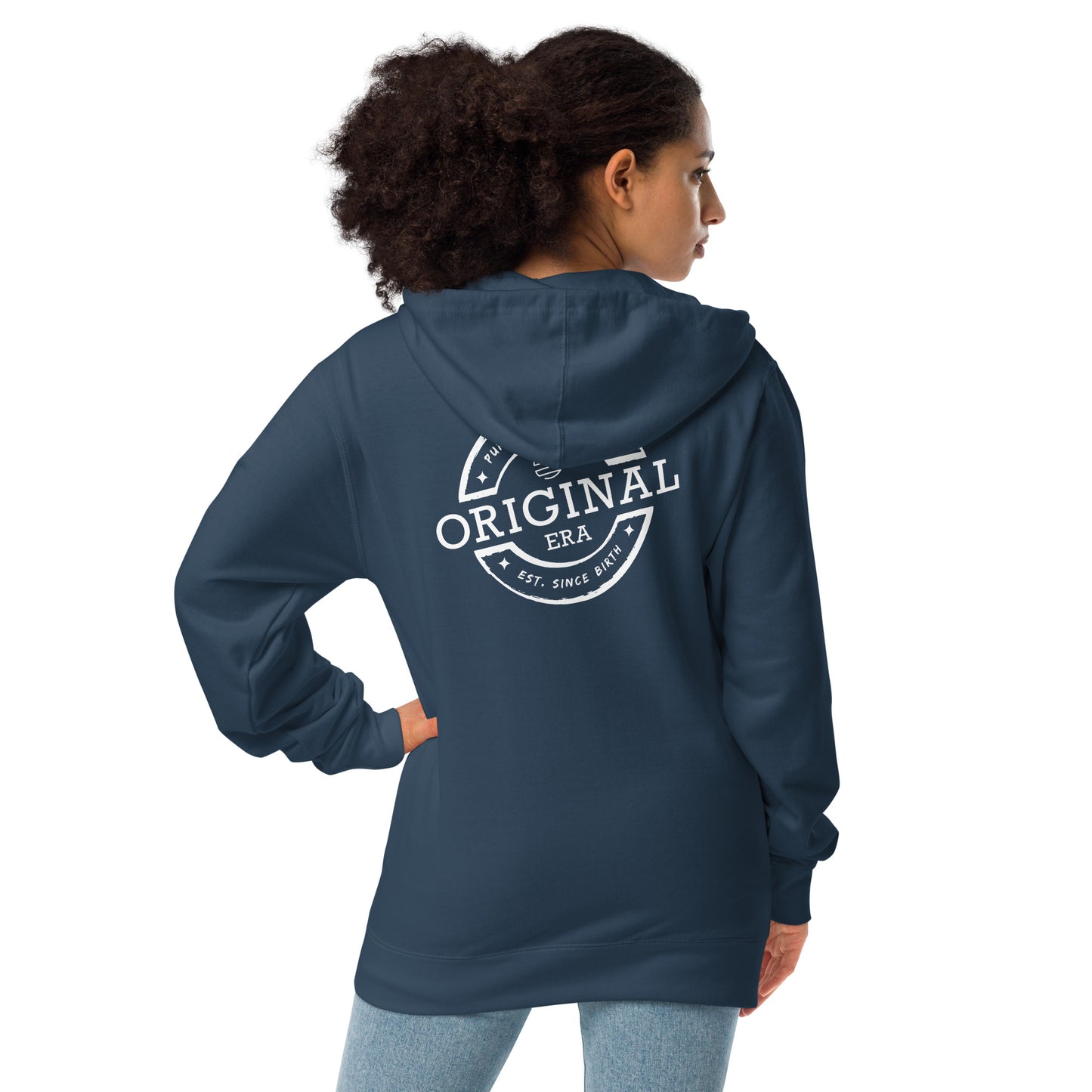 Original Era Classic Fleece Unisex Zipper hoodie