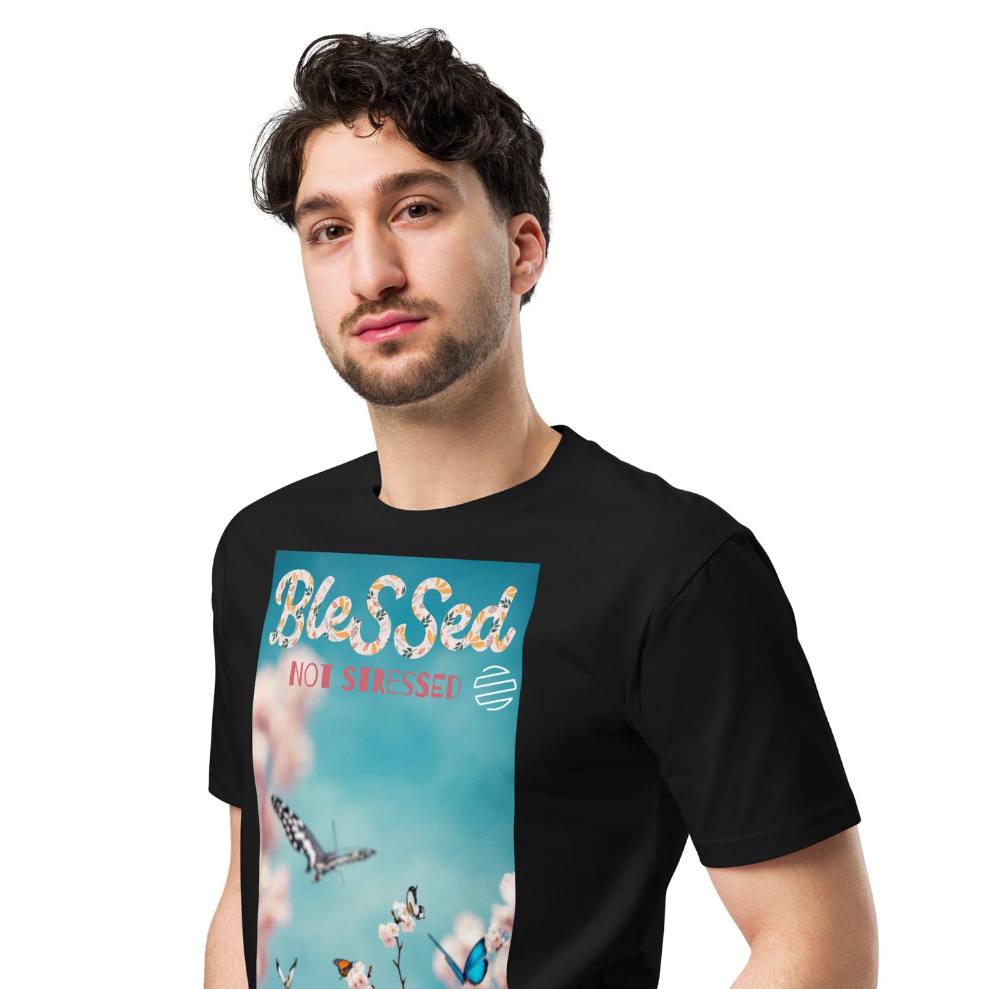 Original Era "Blessed Not Stressed" Unisex Premium T-Shirt
