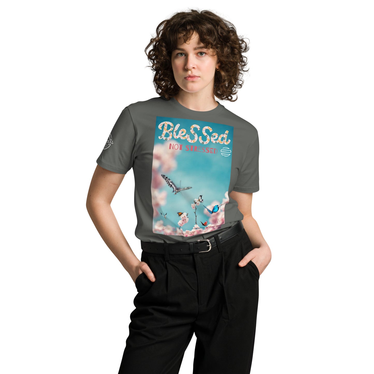 Original Era "Blessed Not Stressed" Unisex Premium T-Shirt