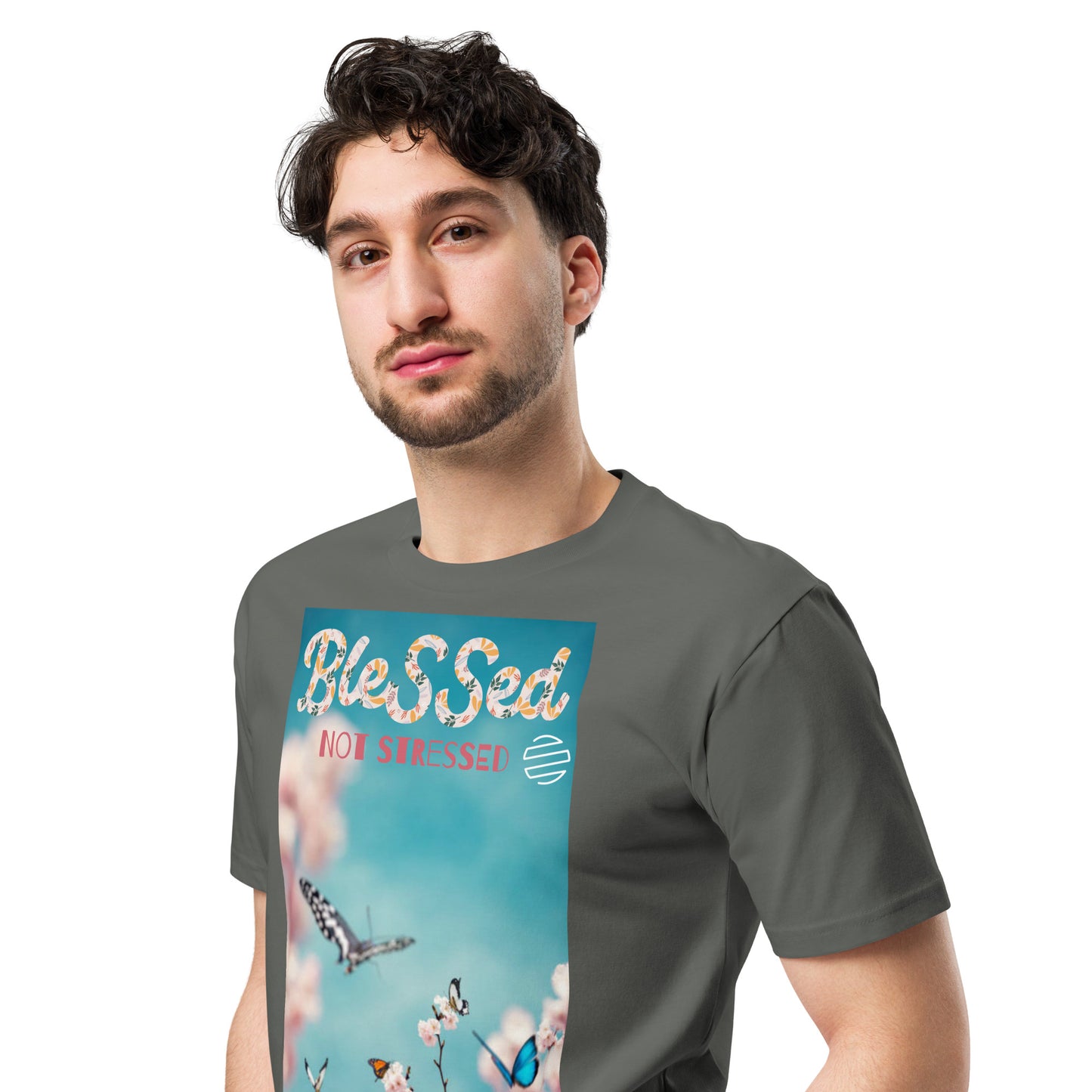 Original Era "Blessed Not Stressed" Unisex Premium T-Shirt