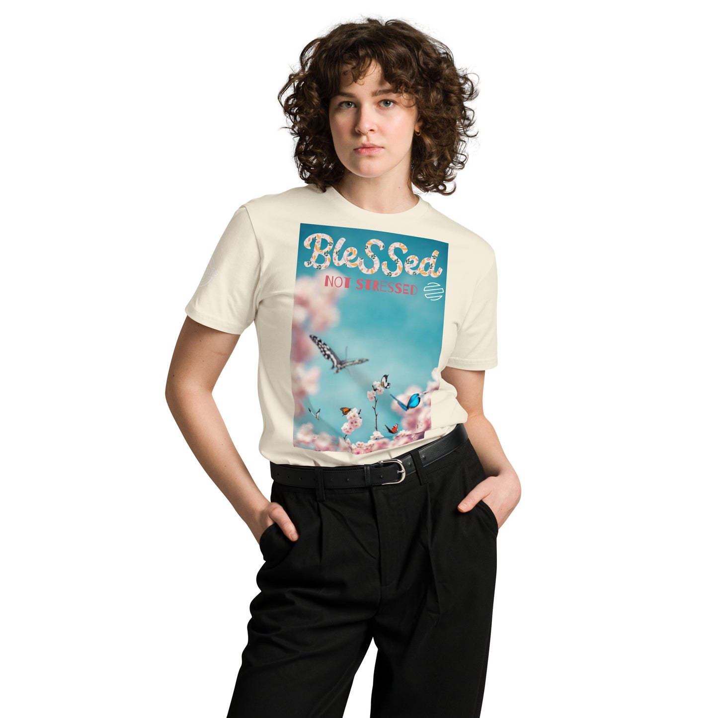 Original Era "Blessed Not Stressed" Unisex Premium T-Shirt