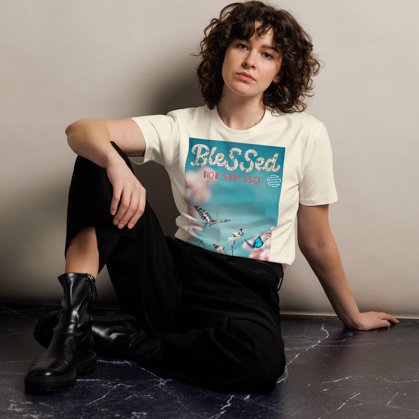 Original Era "Blessed Not Stressed" Unisex Premium T-Shirt