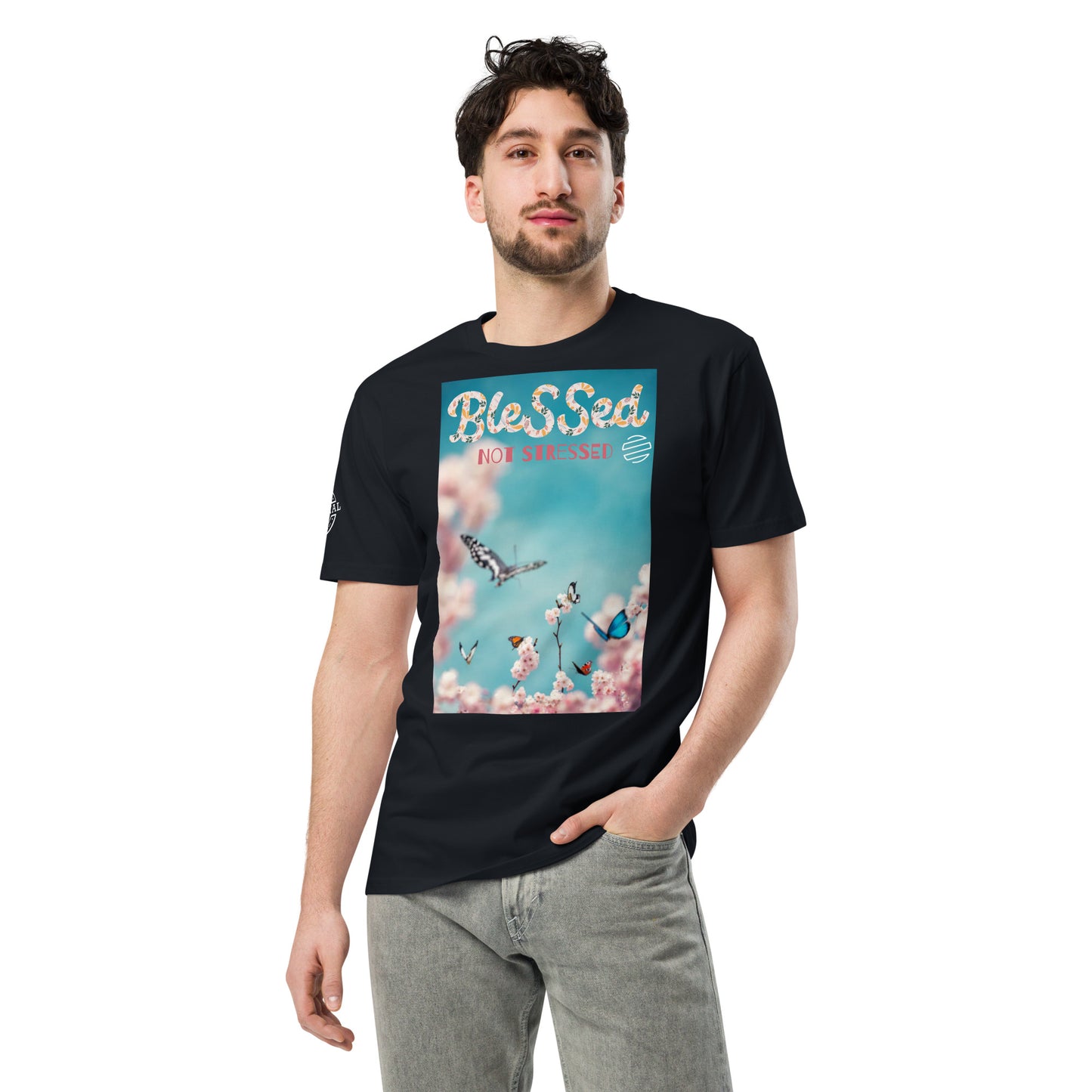 Original Era "Blessed Not Stressed" Unisex Premium T-Shirt