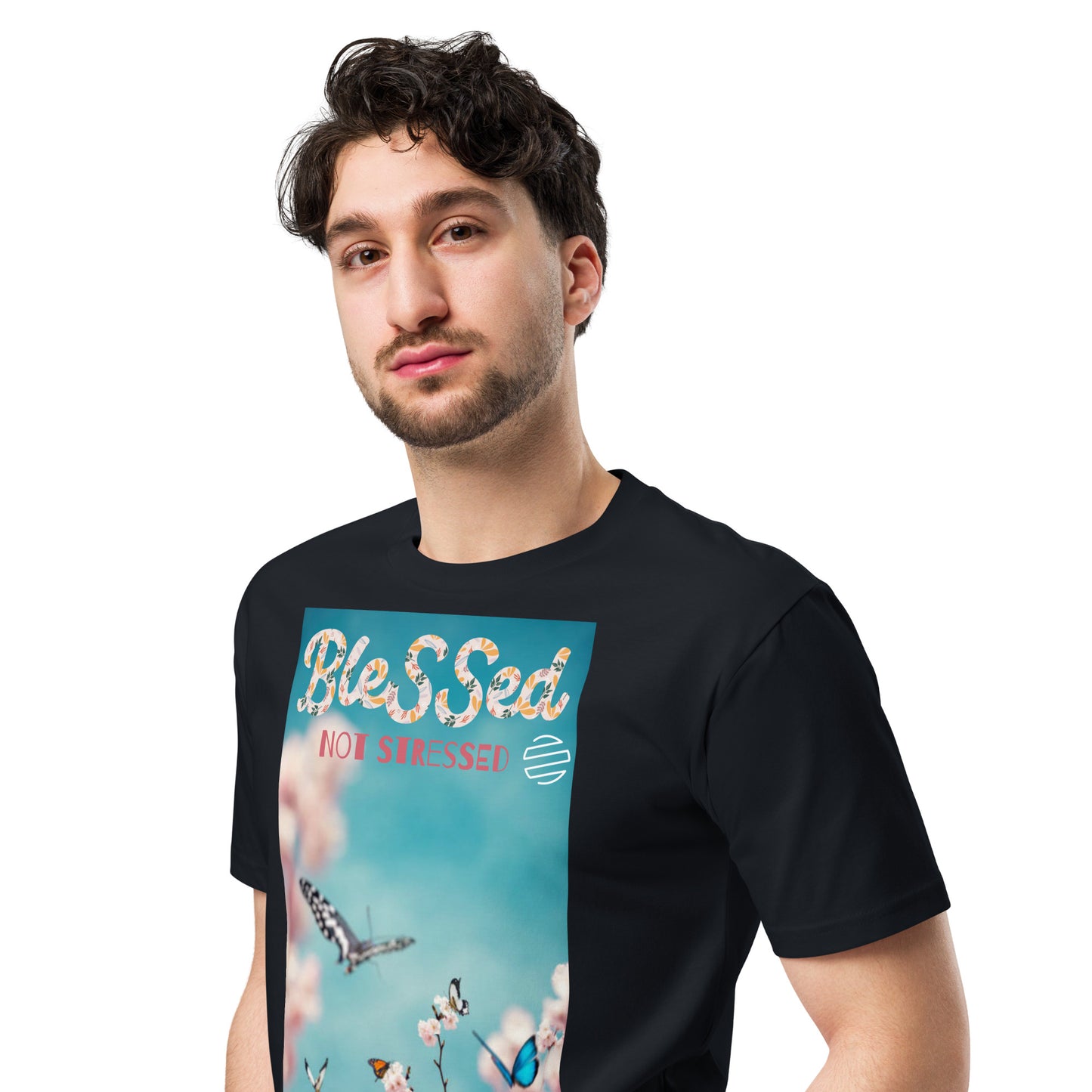 Original Era "Blessed Not Stressed" Unisex Premium T-Shirt