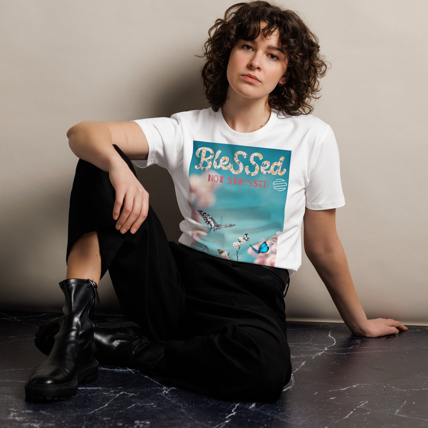 Original Era "Blessed Not Stressed" Unisex Premium T-Shirt