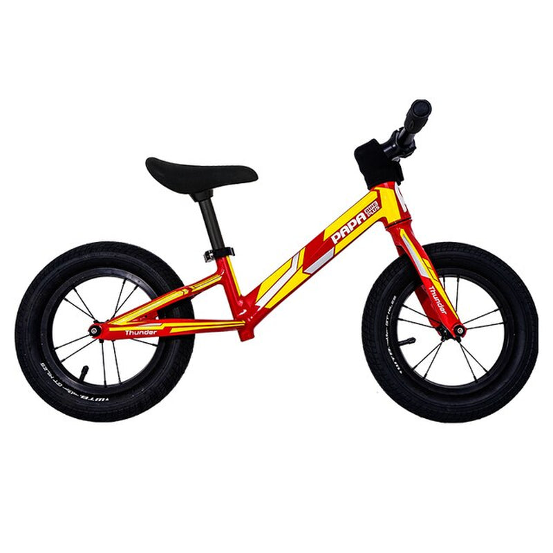 PAPABIKE Children'S Balance Car Sports Speed Skating Scooter No Solder Joints Aluminum Alloy 12 "Modified Frame Thunder