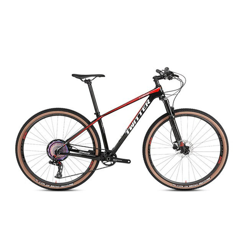 TWITTER Bicycle STORM2.0 Carbon Fiber Cross-Country Mountain Bike Rs-13Speed 27.5/29Inch Disc Brake Mountain Bike Twitterbicicl