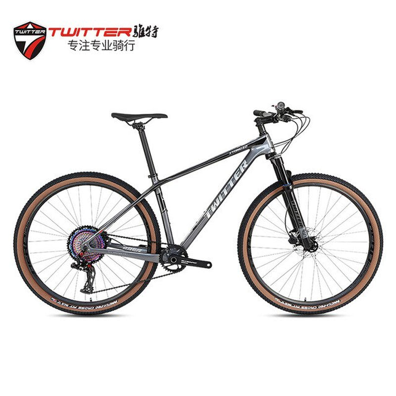 TWITTER Bicycle STORM2.0 Carbon Fiber Cross-Country Mountain Bike Rs-13Speed 27.5/29Inch Disc Brake Mountain Bike Twitterbicicl