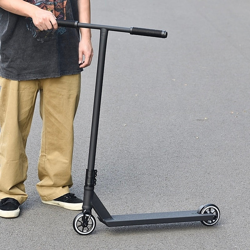 Extreme Sport Stunt Trick Pro Scooters for Adults Assembling Aluminum Competitive for Professional Beginners Black/Silver