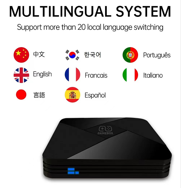 Dual System Android TV and Multiplayer Game Console