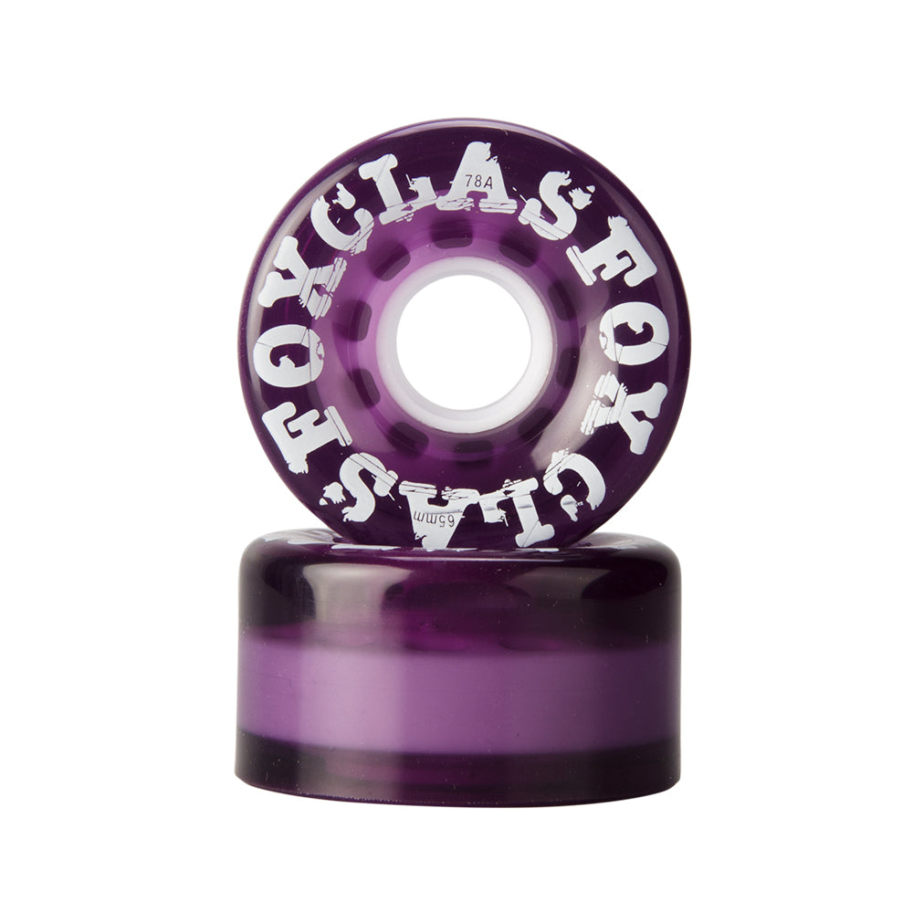 78A Indoor or Outdoor 65X35Mm Quad Roller Skate Wheels 8 Pcs